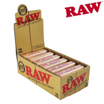 RAW HEMP PLASTIC ROLLER 79MM