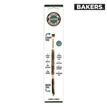 BAKERS TOOLS STAINLESS STEEL - SCRAPE N BRUSH