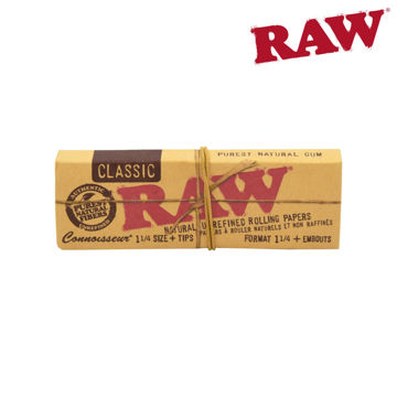 RAW CONNOISSEUR 1¼ WITH TIPS