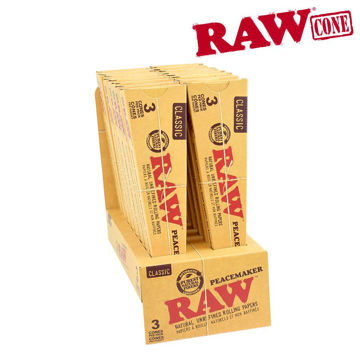 RAW CLASSIC PRE-ROLLED PEACEMAKER CONES