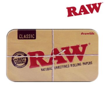 RAW METAL TIN CASE