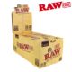 Picture of RAW CLASSIC NATURAL UNREFINED PRE-ROLLED CONES 70/45mm- PACK/20- BOX/12
