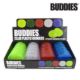Picture of BUDDIES PLASTIC 2.25" GRINDERS w/DIAMOND TEETH &amp; MAG, BOX/16, INCL: CLEAR, BLUE, GREEN &amp; RED