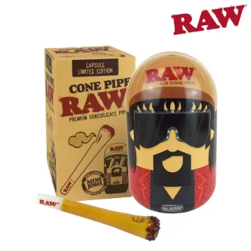 RAW GLASS CONE PIPE